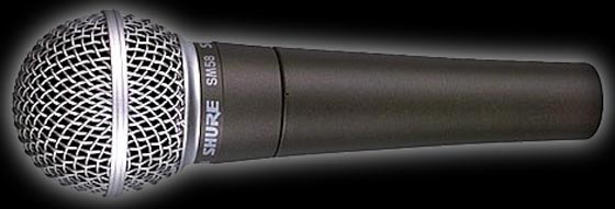 Shure SM58 DJ microphone is the best vocal mic to ever hit the market